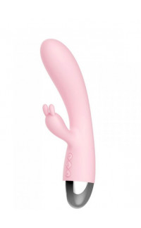 Yoxo Sexy Shop - Vibratore Rabbit Faye 1 Rosa Pesco 18,5 x 3 cm.
