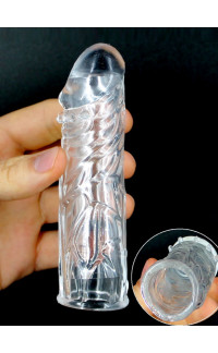 Yoxo Sexy Shop - OMAGGIO Guaina Ingrossa Pene Stimolante Trasparente