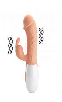 Yoxo Sexy Shop - Vibratore Rabbit Coelho con Stimolazione Clitoride 10 x 3 cm