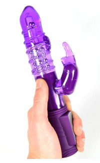 Yoxo Sexy Shop - Omaggio Vibratore Rabbit Rotante Multivelocità 23 X 4 cm.