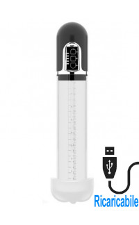 Yoxo Sexy Shop - Maximizer VX5 - Sviluppa Pene a Pompa Automatico 21 x 6,2 cm. Ricaricabile con USB