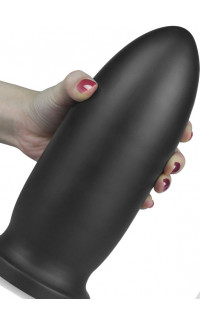 Yoxo Sexy Shop - Dildo Anale Gigante a Forma di Proiettile Gigante 23 x 8,5 cm. Nero