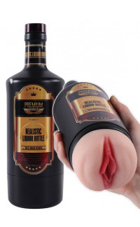 Yoxo Sexy Shop - Masturbatore a forma di vagina Nascosto in bottiglia color carne 