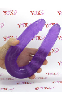 Yoxo Sexy Shop - B YOURS Fallo Doppio Morbido e Flessibile 42,5 x 4 cm.