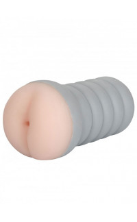 Yoxo Sexy Shop - Ribbed Gripper Tight Ass - Masturbatore a Forma di Ano in Morbido TPR color Carne