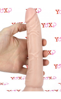 Yoxo Sexy Shop - MR. SKIN Fallo Realistico con Ventosa Morbido e Flessibile 20,3 x 3,8 cm.