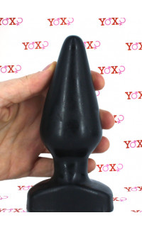 Yoxo Sexy Shop - Large - Cuneo Anale 16 x 5,6 cm. Nero