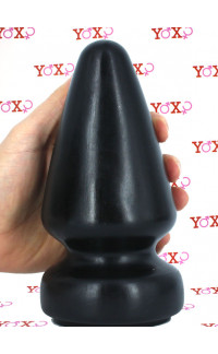 Yoxo Sexy Shop - X-Large - Cuneo Anale Gigante 18,5 x 9 cm. Nero