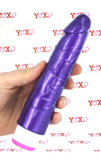 Yoxo Sexy Shop - Whopper - Vibratore Realistico in Morbido TPE 20,2 x 4,2 cm. Viola