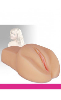 Yoxo Sexy Shop - Masturbatore Vibrante con Vagina Penetrabile in Cyber-Skin Color Carne
