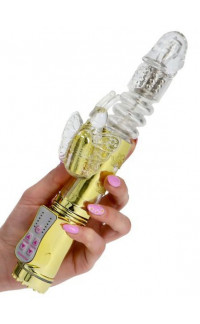 Yoxo Sexy Shop - Omaggio Vibratore Rabbit Butterfly Rotante Multivelocità 24 x 4 cm.
