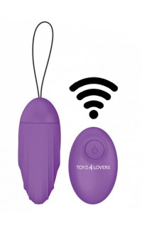Yoxo Sexy Shop - Ovetto Vibrante Telecomandato Elys Ripple Egg Remote Control Purple 9 x 3,7 cm.