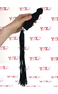 Yoxo Sexy Shop - Cuneo Anale Progressivo in Puro Silicone con Frusta 15 X 4 cm.