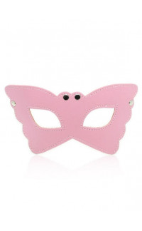 Yoxo Sexy Shop - Maschera Rosa da Farfalla con Borchie Metalliche