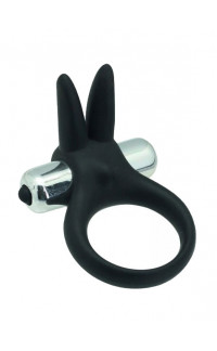 Yoxo Sexy Shop - Anello Fallico Vibrante Timeless Stretchy Ring Nero 3,5 cm.