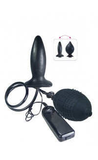 Yoxo Sexy Shop - Plug Anale Gonfiabile Vibrante Timeless Anal Explorer 11 x 3,3 cm.