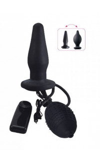 Yoxo Sexy Shop - Plug Anale Gonfiabile Vibrante 12,7 x 3,6 cm.