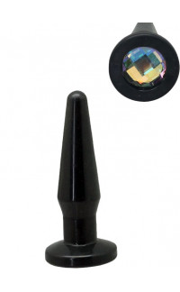 Yoxo Sexy Shop - Plug Anale Timeless con Gemma Diamond 10,5 x 3,1 cm.
