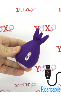 Yoxo Sexy Shop - Polipetto Stimolatore Clitoride Ricaricabile USB 9 x 5 cm.