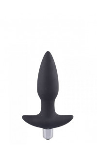Yoxo Sexy Shop - Cuneo anale vibrante da passeggio in puro silicone 12,5 x 3,5 cm