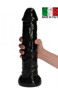 Yoxo Sexy Shop - Fallo gigante Made in Italy color nero con ventosa 28,5 x 7,3 cm.