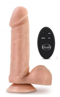 Yoxo Sexy Shop - Vibratore Realistico Chiaro Telecomandato Wireless 20 X 4,5 cm.