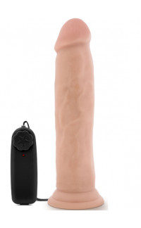 Yoxo Sexy Shop - Vibratore realistico Dr. Throb color carne con ventosa 24,1 x 5 cm.