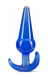 Yoxo Sexy Shop - Cuneo anale da passeggio con bulbo blu 12,2 x 3,6 cm.