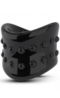 Yoxo Sexy Shop - Stay Hard beef ball stretcher XL nero 3,8 x 3,8 cm.