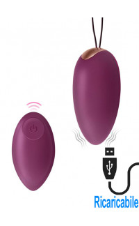 Yoxo Sexy Shop - Garland 2.0 - Ovetto Vibrante Wireless in Silicone 8,3 x 3,5 cm. Fucsia