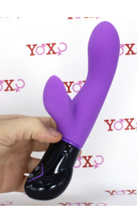 Yoxo Sexy Shop - Adrien Lastic GAIA - Vibratore Rabbit in Silicone 20 x 3,6 cm.