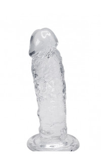 Yoxo Sexy Shop - Majestic - Fallo Realistico in Jelly Morbido e Flessibile 14,7 x 3,7 cm. Trasparente