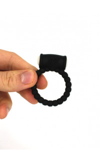 Yoxo Sexy Shop - Anello Fallico Vibrante in Silicone a Sfere 4 cm.