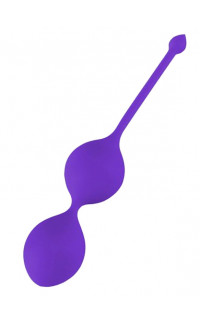 Yoxo Sexy Shop - U-TONE BALLS - Palline Vaginali in Silicone 9,4 x 3,5 cm. Viola
