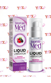 Yoxo Sexy Shop - Lubrificante Vaginale con Effetto Vibrante ai Frutti di Bosco 30 ml.