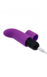 Yoxo Sexy Shop - Mini Vibratore Viola da Dito Ricaricabile USB