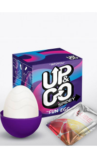 Yoxo Sexy Shop - Ovetto masturbatore maschile in silicone - Up&Go Spidey Egg