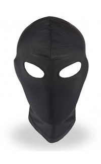 Yoxo Sexy Shop - Discipline Mask - Cappuccio per Pratiche Bondage e BDSM con Fori per Occhi Nero