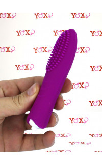 Yoxo Sexy Shop - Dotys - Mini Vibratore Bullet Stimolante in Silicone 12 x 3 cm. Fucsia