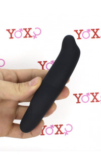 Yoxo Sexy Shop - Morton - Mini vibratore Punto G nero 13 x 2,5 cm.