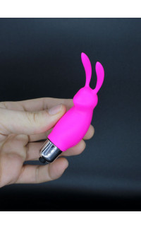 Yoxo Sexy Shop - Mini vibratore stimola clitoride in silicone fucsia 7 x 3 cm.