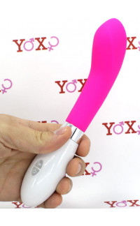 Yoxo Sexy Shop - Vibratore in silicone rosa 21 x 3,4 cm.