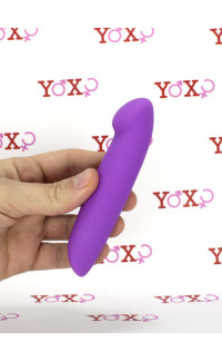 Yoxo Sexy Shop - Denzel - Mini vibratore Punto G viola 12,7 x 2,6 cm.