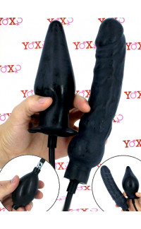 Yoxo Sexy Shop - Fallo e Cuneo Gonfiabile per Doppia Penetrazione