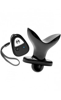 Yoxo Sexy Shop - Plug Anale Espandibile Vibrante in Puro Silicone con Telecomando Wireless 9,5 x 4,8-10 cm.