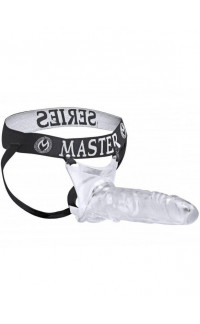 Yoxo Sexy Shop - Fallo cavo indossabile trasparente per erezione continua 21,5 x 5,1 cm.