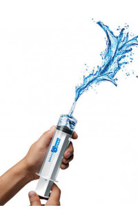 Yoxo Sexy Shop - Doccia anale con erogatore a forma di siringa da 150 ml. 21 x 3,3 cm.