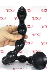Yoxo Sexy Shop - Gut snake dildo flessibile con 8 bulbi 48 x 3,8 cm.