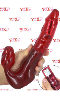 Yoxo Sexy Shop - Omaggio Strapless Strapon Vibrante Senza Lacci né Cinghie 20 X 4 cm.
