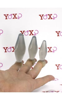 Yoxo Sexy Shop - Kit di 3 Cunei Anali da Dito Morbidi